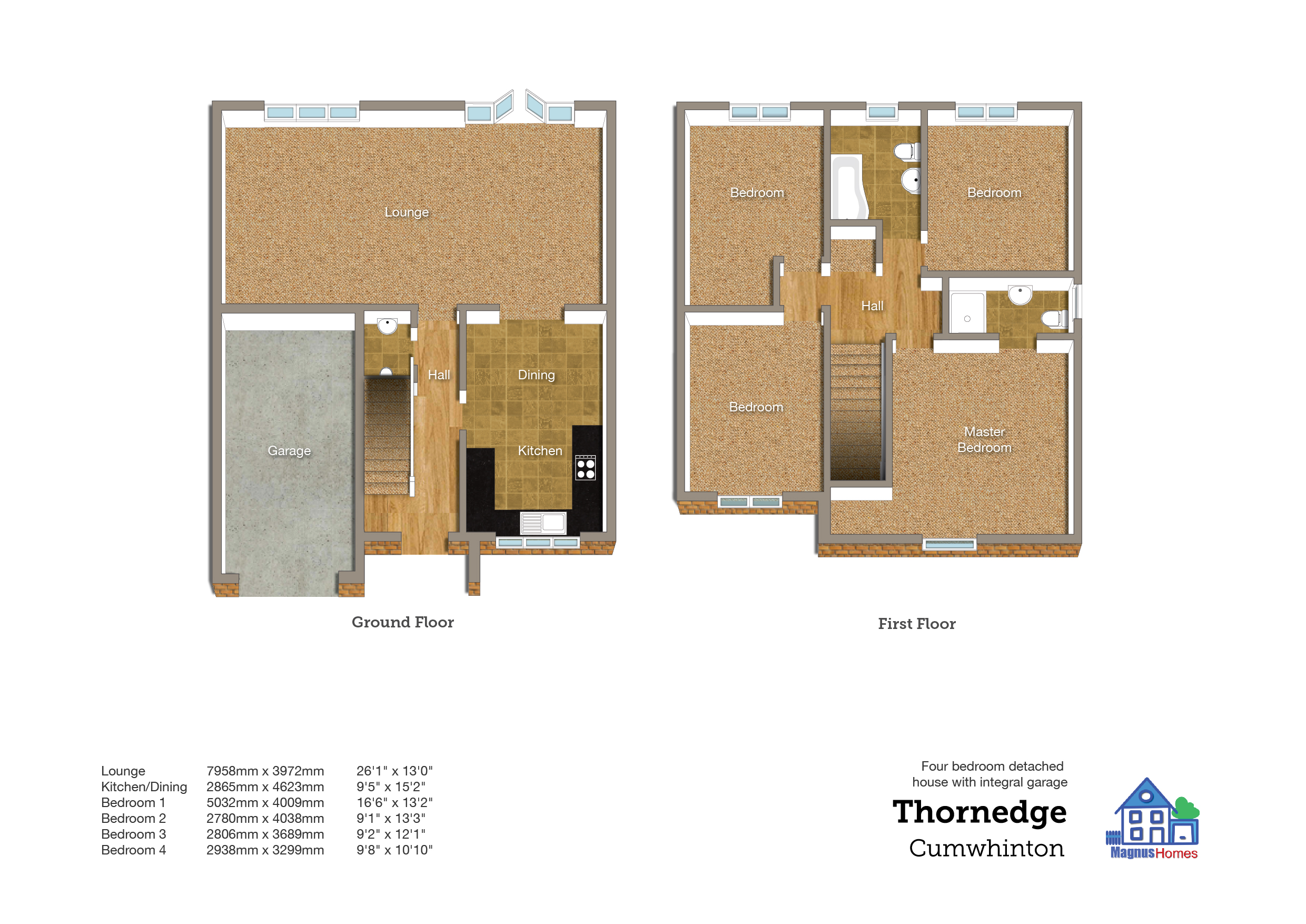 4 Bedroom Detached House With Integral Garage Plot 6 Magnus Homes 4 Bedroom Detached House With Integral Garage Plot 6 Magnus Homes